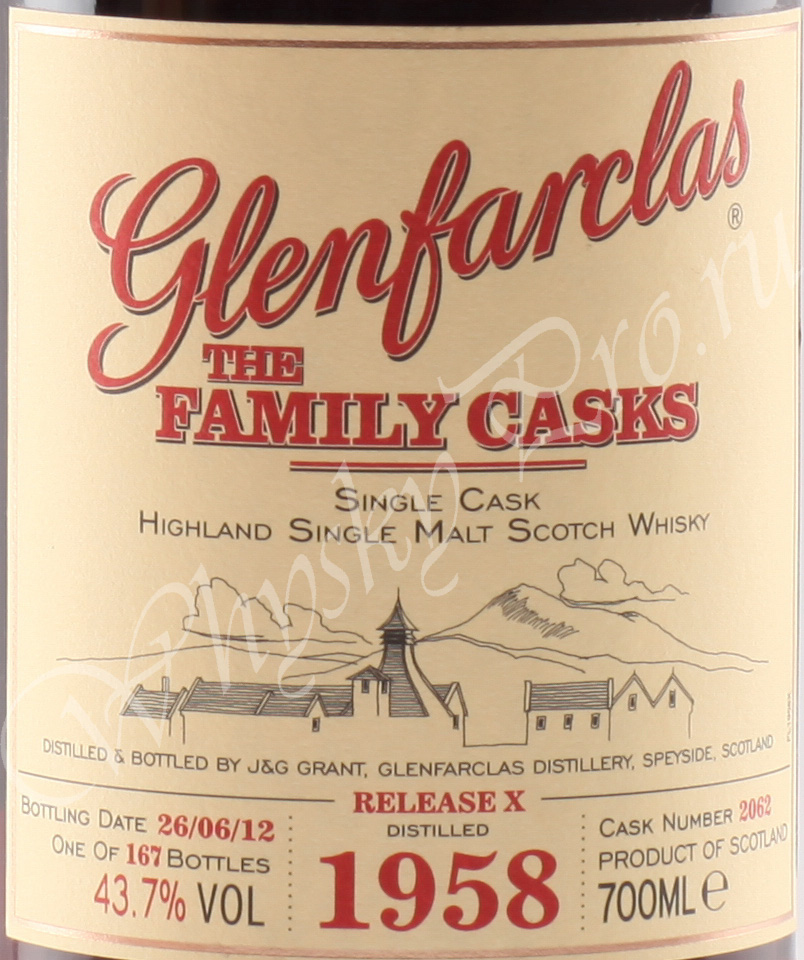 Glenfarclas 1958 year