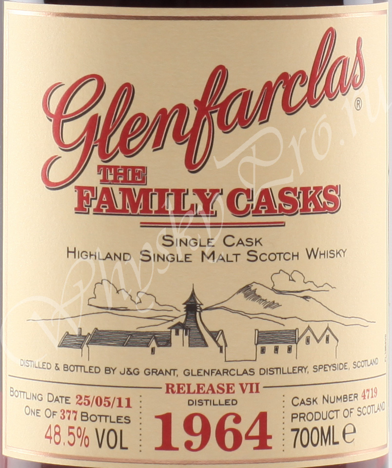 Glenfarclas 1964 year