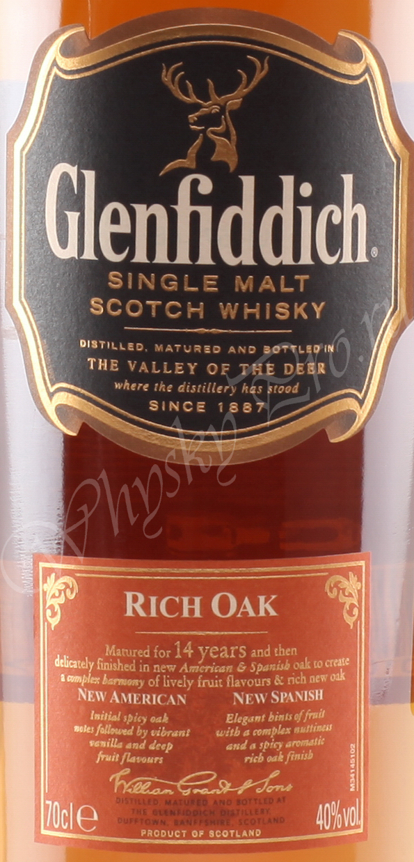 Glenfiddich Rich Oak