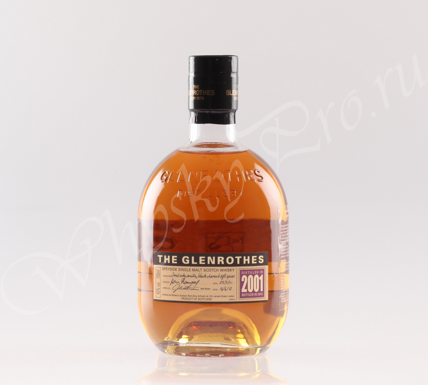 Glenrothes 2001 year