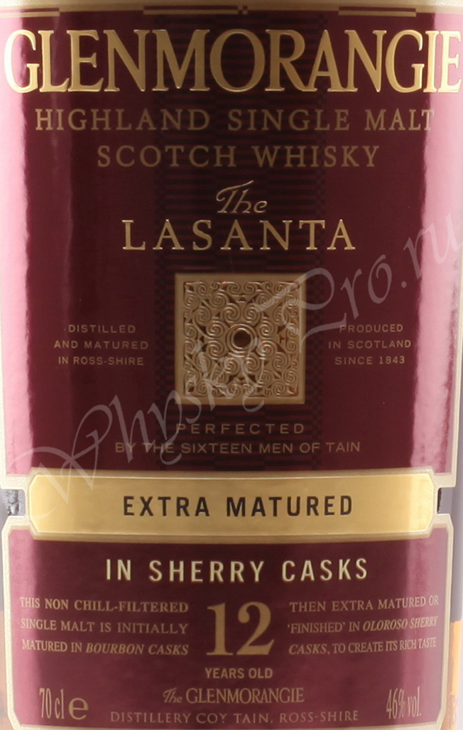 Glenmorangie 12 years Lasanta