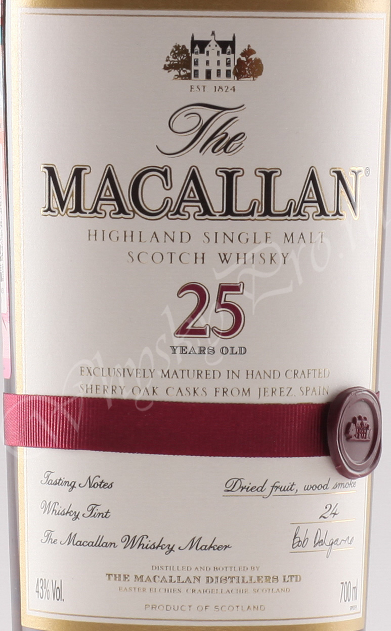 Macallan 25 years