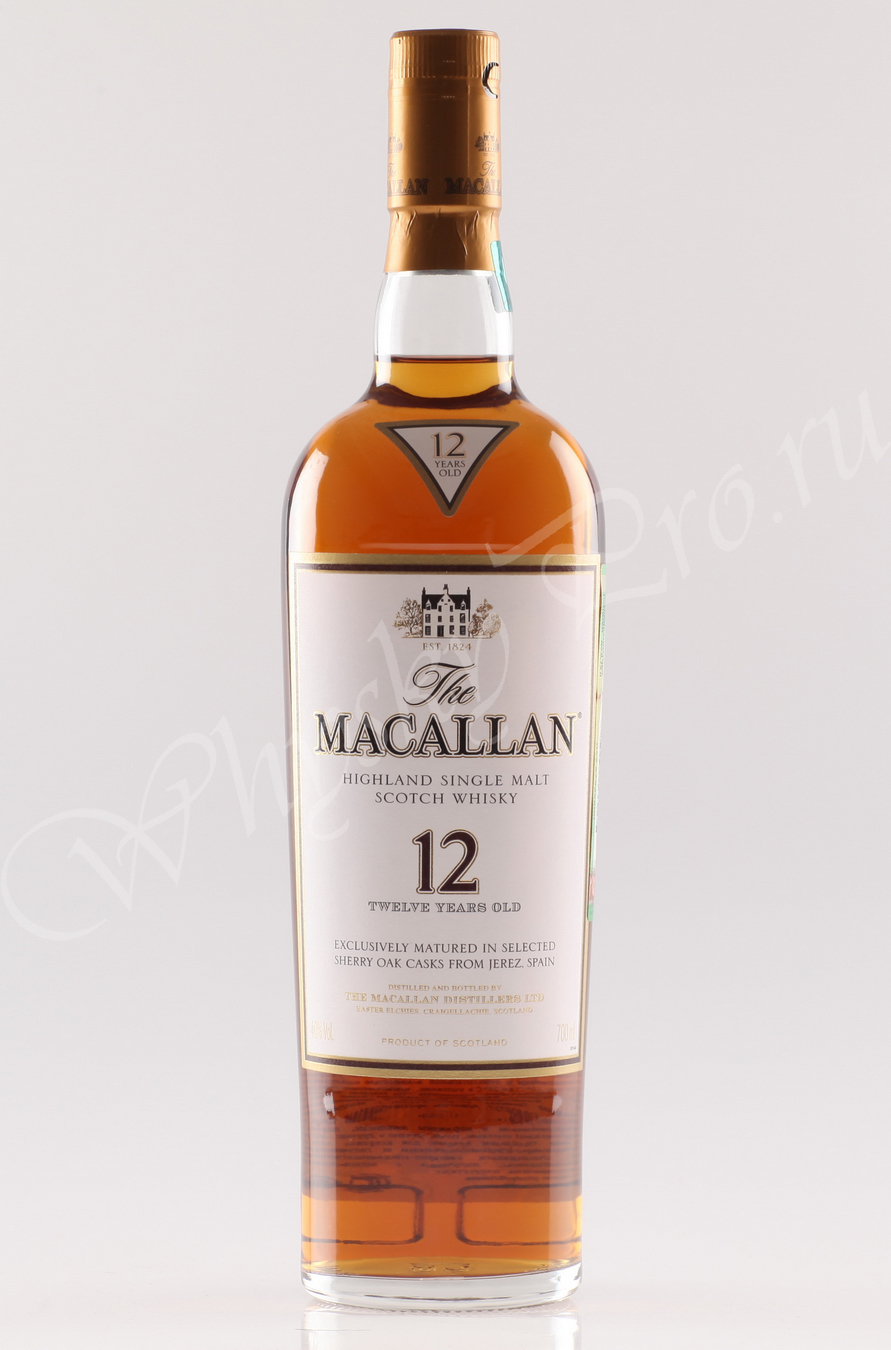 Macallan 12 years Sherry Oak 