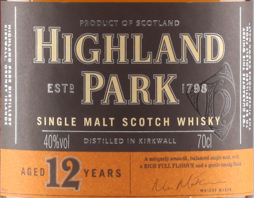 Highland Park 12 years