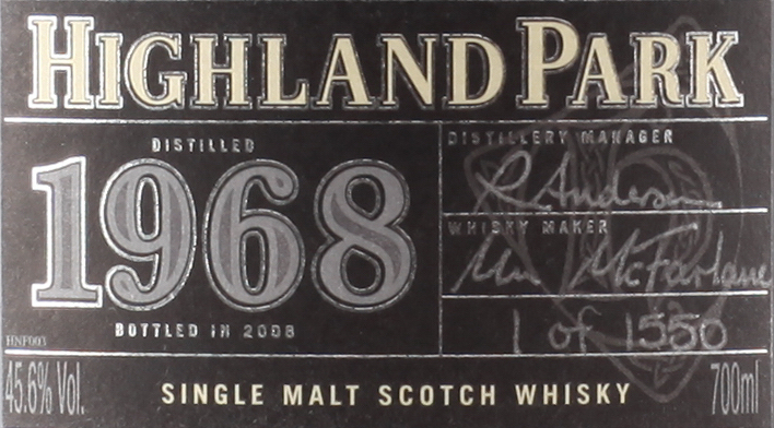 Highland Park 1968 year