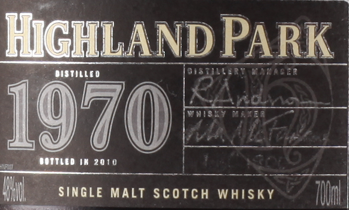 Highland Park 1970 year