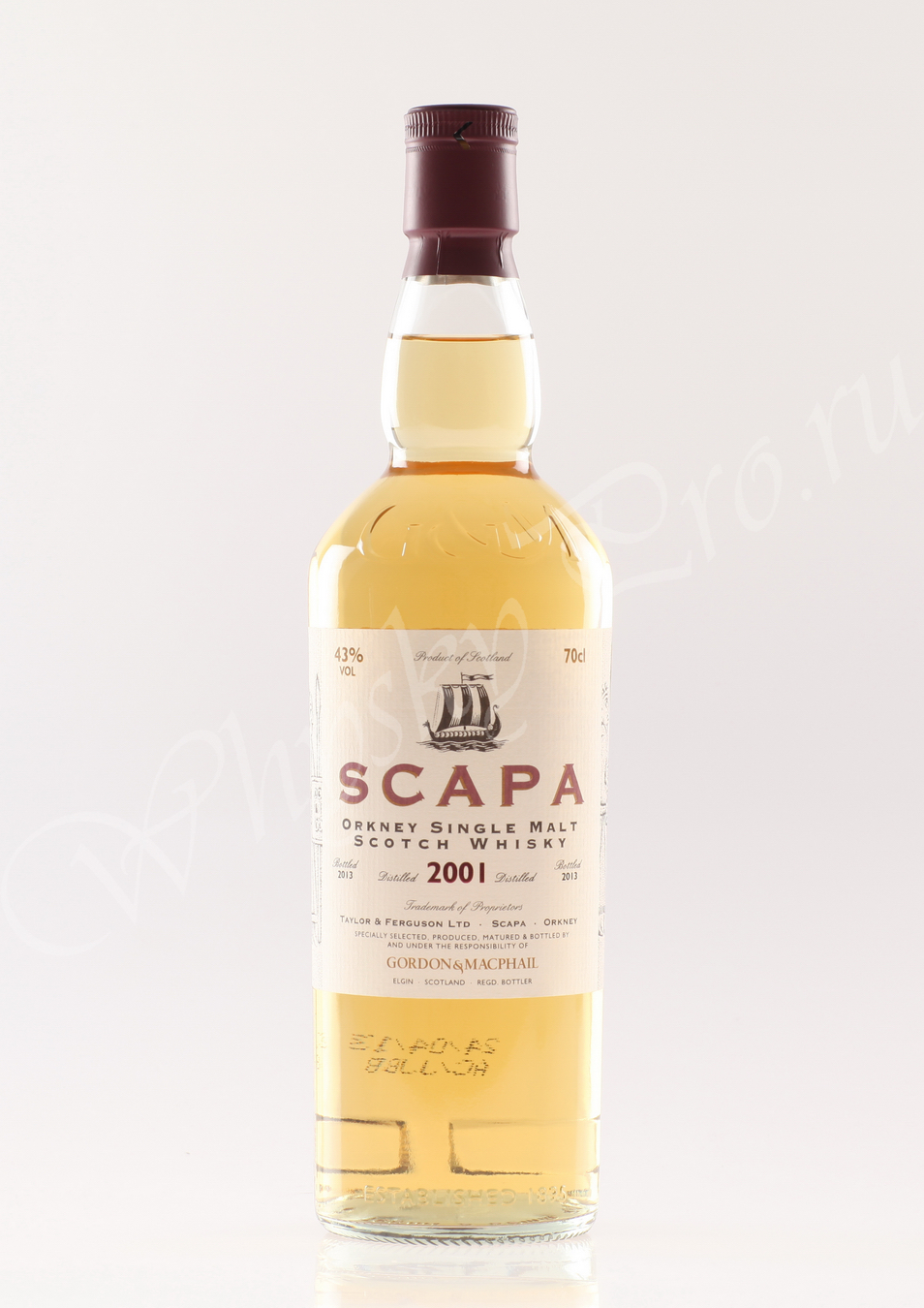 Scapa 2001 year / Gordon & Macphail