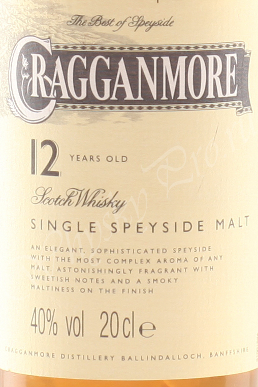   12  0.2 .   Cragganmore 12 years 0.7 l