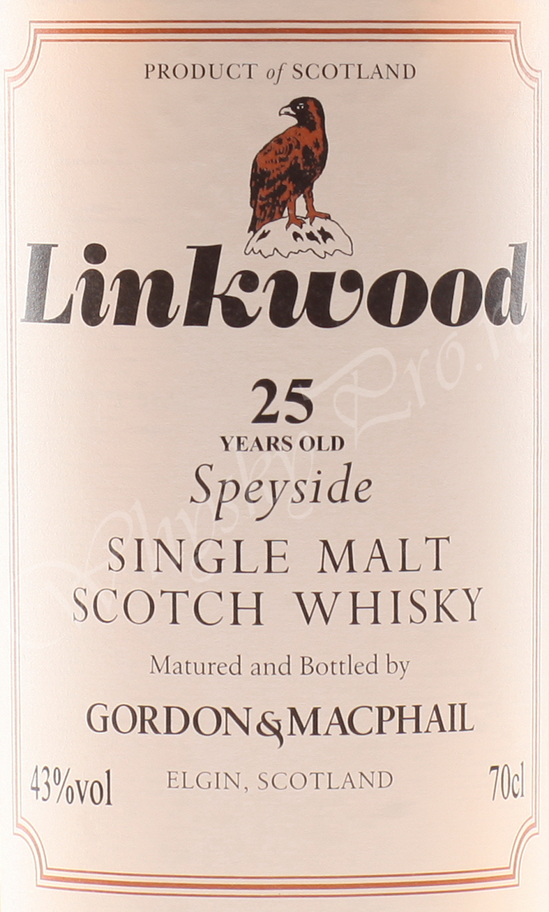 Linkwood 25 years / Gordon & Macphail