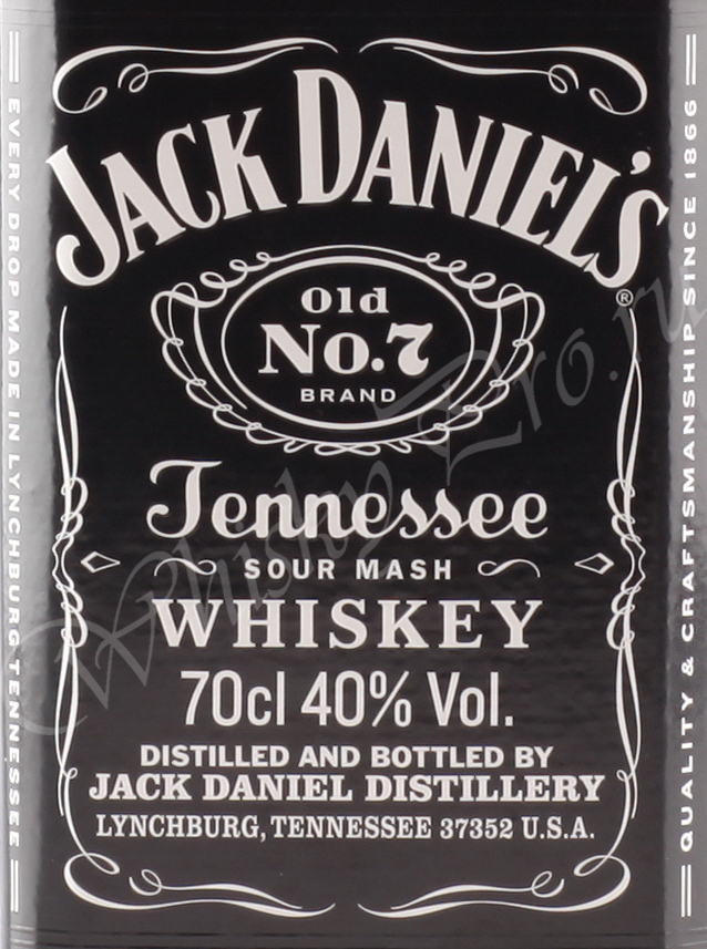 Jack Daniels 0.7 .