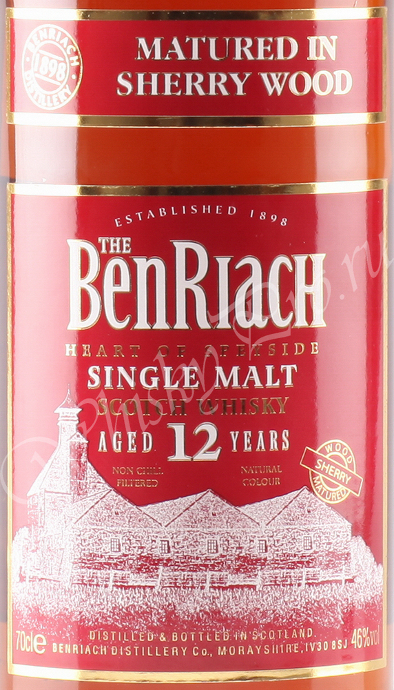 Benriach 12 years Sherry Wood