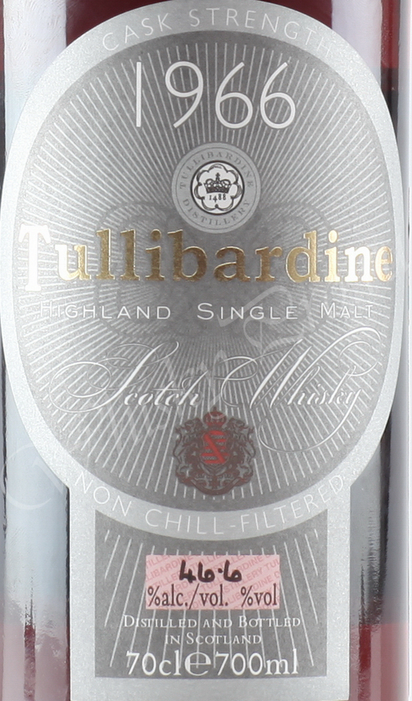 Tullibardine 1966 year