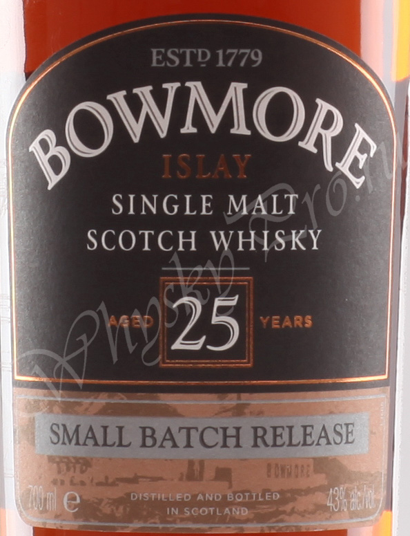   25    Bowmore 25 years