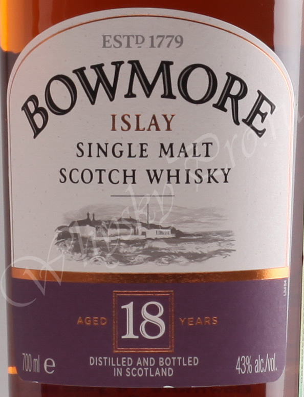   18    Bowmore 18 years 