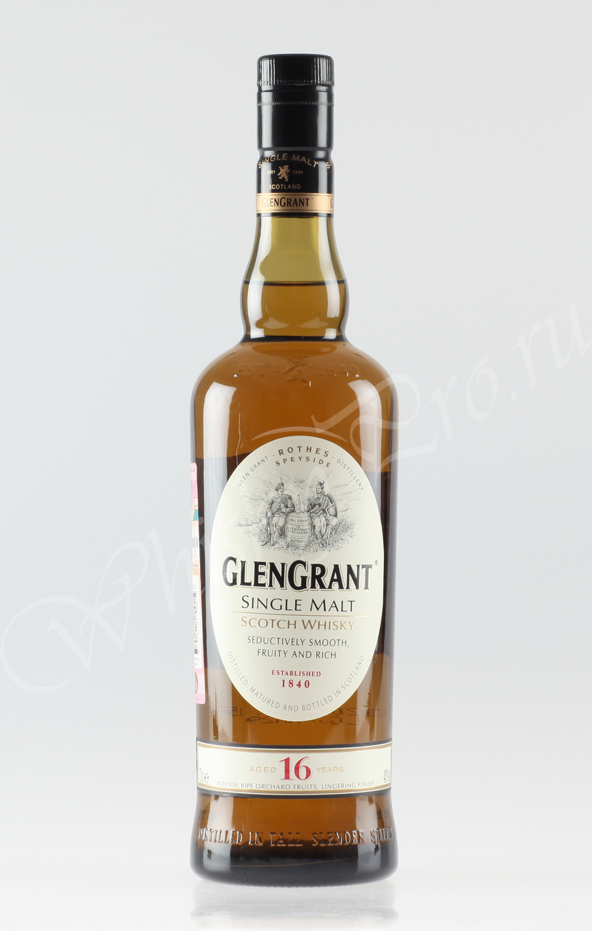 Виски односолодовый Глен Грант 16 лет Виски Glen Grant 16 years 