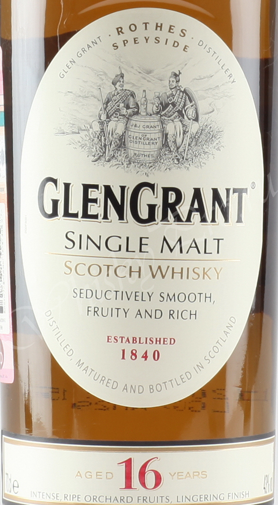 Виски односолодовый Глен Грант 16 лет Виски Glen Grant 16 years 