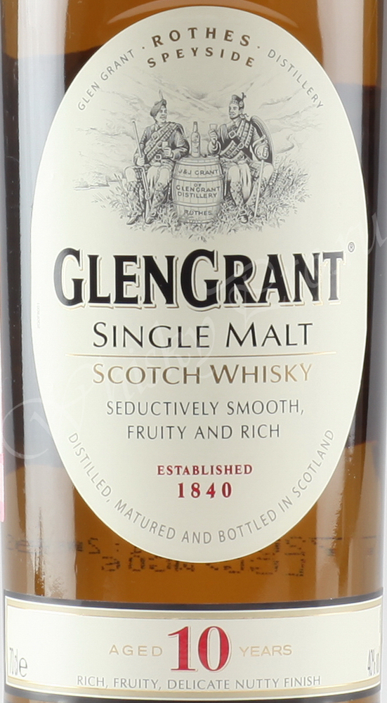 Виски односолодовый Глен Грант 10 лет Виски Glen Grant 10 years 