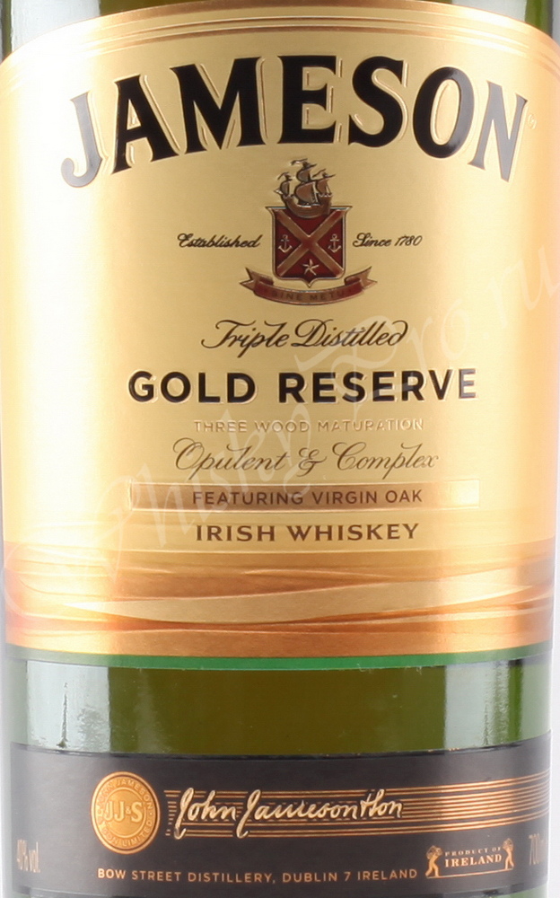 Jameson Gold Reserve