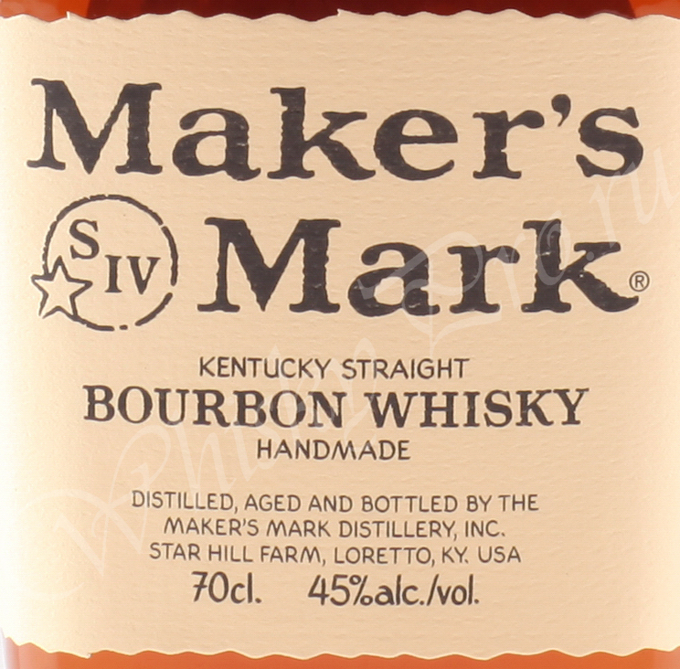       Makers Mark Bourbon
