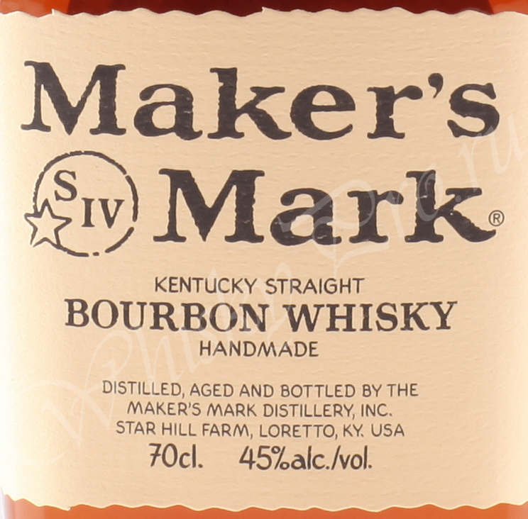 Американский виски Мэйкерс Марк Бурбон виски Makers Mark Bourbon