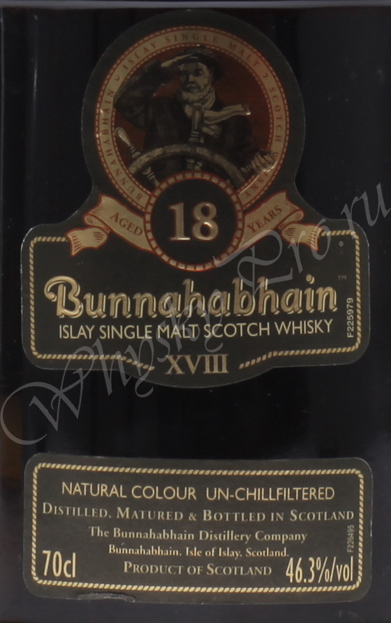    18     Bunnahabhain 18 years