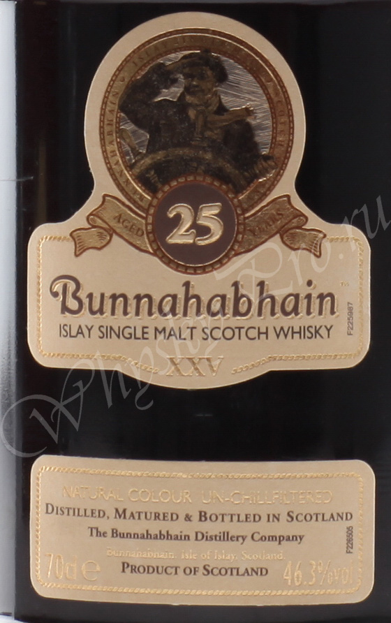   25    Bunnahabhain 25 years 