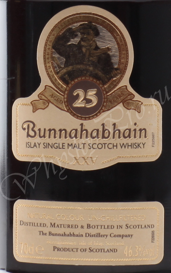 виски Буннахавэн 25 лет Шотландский виски Bunnahabhain 25 years 