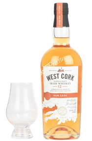 West Cork 12 years Rum Cask    12   