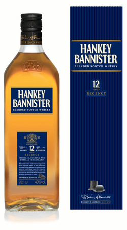      Blended whiskey Hankey Bannister