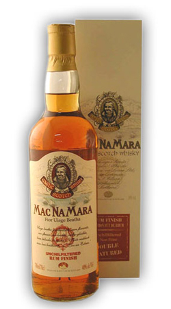 Шотландский виски Мак На Мара 40 градусов виски Mac Na Mara Rum Wood Finish