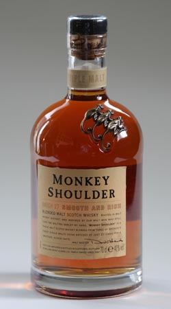 Шотландский виски Манки Шоулдер 3 года виски Monkey Shoulder 3 years