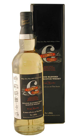 Шотландский виски Сикс Айлз 43 градуса виски Six Isles Blended Malt Scotch Whisky