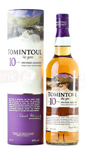 Шотландский виски Таминтул выдержка 10 лет виски Tomintoul 10 years