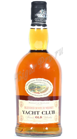 Шотландский виски Яхт Клуб Файнест Олд Блендед виски Yacht Club Finest Old Blended Whiskey