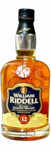 Виски Уильям Ридделл 12 лет Шотландский виски William Riddell 12