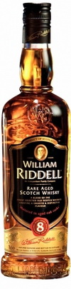 Виски Уильям Ридделл 8 лет Шотландский виски William Riddell 8