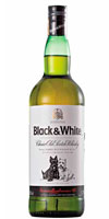 Виски шотландский Black & White виски Блэк энд Уайт